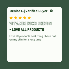 Vitamin Rich (Vitamin A, B3, E, F & Ferulic Acid) 30ml