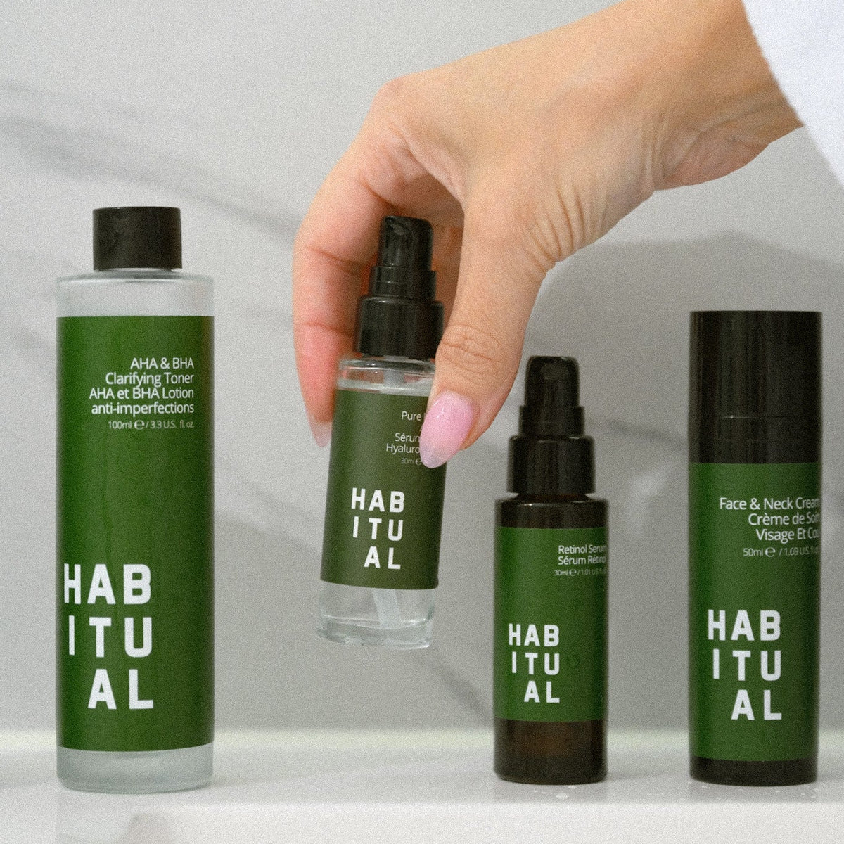 Habitual Skin products